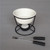 Butter Warmers with Tealight Stand, Ceramic, White