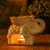 White Elephant Ceramic Tea Light Aroma Diffuser
