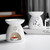 White Ceramic Aromatherapy Diffuser Tea Lights Holder