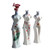 Chinese Cheongsam Lady Vase