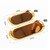Gold Oval Stainless Steel Trinket Tray
