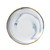 Marble Effect Gold Rim Plate