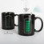 Magic Heat Sensitive Black Ceramic Coffee Mug