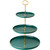Vintage Green 3 Tier Cake Stand