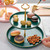  2 Layer Cupcake Stand Dessert Platter for Tea Party