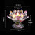 Crystal Lotus Flower Candle Stand