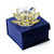 Crystal Flower Tealight Holder in Gift Box