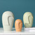 Nordic Ceramic Face Vases 