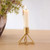 Chic Metal Single Head Christmas Candle Holder