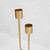 Modern Gold Long Stemmed Candle Holder Centerpieces for Wedding Table