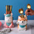 Cute Animal Flatware Cylinder 