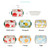 Fruit Pattern Cake Baking Pizza Plate Baking Tray Dessert Plate