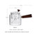 Glass Teapot W/ Wooden Handle Loose Leaf Tea Pot