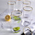 Ribbed Clear Hiball Glasses