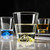 Japanese Style Mount Fuji Cup Crystal Glass Water Glass Tumbler