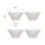  Clear Japanese Glass Sake Cups for Wine Tea Water
