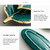 Ceramic Banana Palm Leaf Dish | Tropical Green Leaf Plate