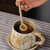 Handmade Retro Ceramic Long Handle Coffee Spoon