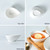 Small Porcelain Tear Drop Shaped Sauce Dishes for Dips, Salsa, Snacks, Side Dishes, Sauce, and Tea or Sake