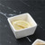 4 oz. Square Bright White Porcelain Sauce Cup for Home Restaurant Bistro