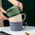 Stackable Stoneware Bowls Classic French Tableware for Breakfast Bake Desserts