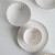 Flower Shape Scalloped Dinner Plates for Home Hotel Restaurant