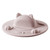 Cat Silicone Cup Cover Anti Dust Lead Proof Cap Pink Grey