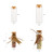 Mini Vials Cork Message Glass Bottle Vial Cork Test Tubes of Loose Leaf