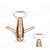 Let the Adventure Begin Airplane Bottle Opener Favors for Wedding