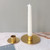 Gold Candle Holder Wedding Centerpieces