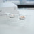Glass Trio Log Tealight Holder
