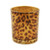 Leopard Print Candle Holder