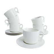 Wing Cup and Saucer Set for 6