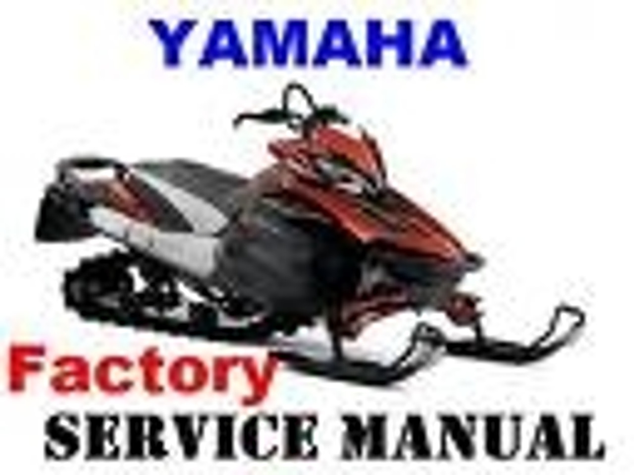 2011 Yamaha Snowmobile Manuals