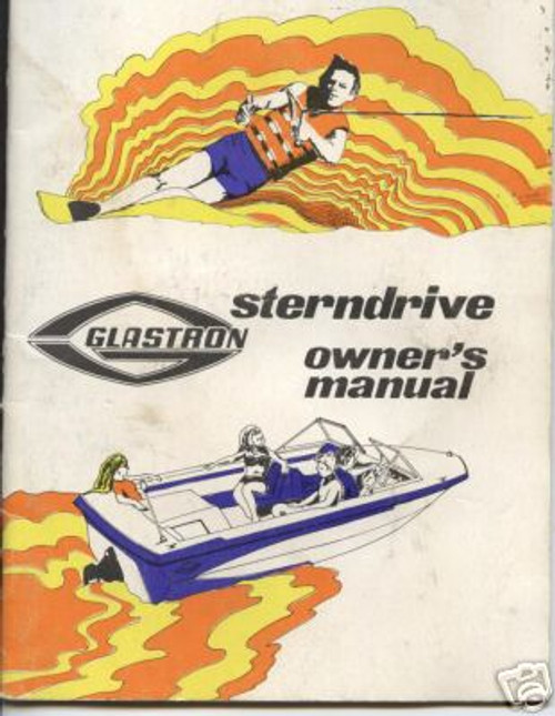 Glastron boat 1970 s stern drive  owners manual  manual on a CD 45 scanned pages

Glastron boat 1970 s stern drive owners manual manual