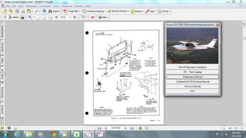 Cessna 200 series manual on CD or thumb drive