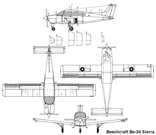 Beechcraft sierra and sundowner wiring manual on CD