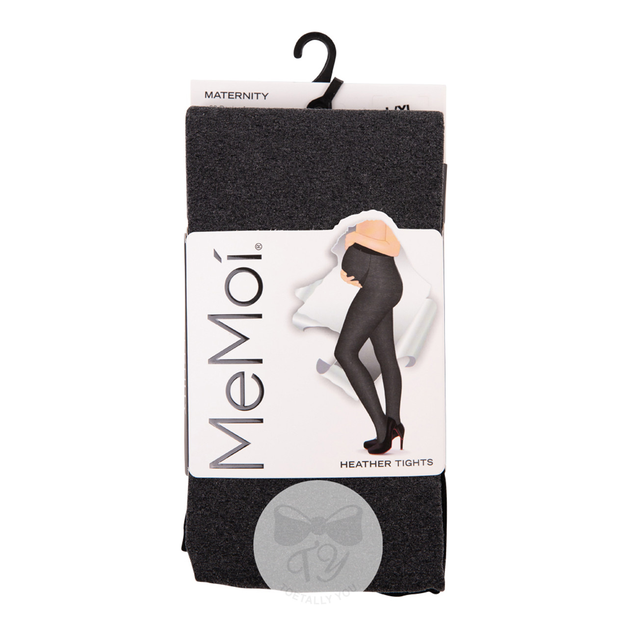 Memoi Microfiber Opaque Maternity Tights