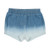 Analogie Denim Dip Dye Track Shorts