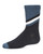 Memoi Diagonal Stripe Boys Crew Sock