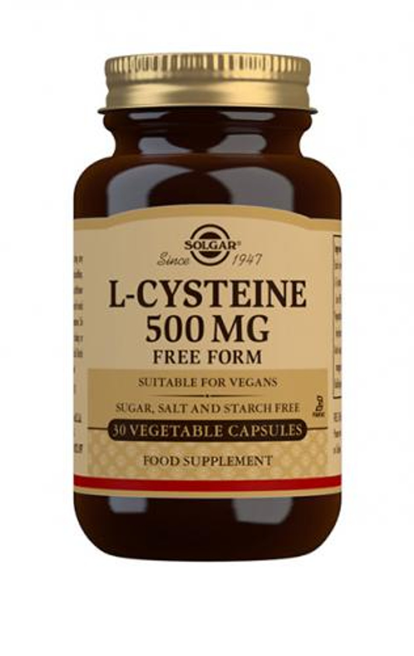 Solgar L-Kysteiini 500 mg 30 kaps