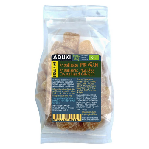 Aduki inkivääripala sokeroitu 200g