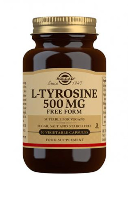 Solgar  L-Tyrosiini 500 mg 50 kaps