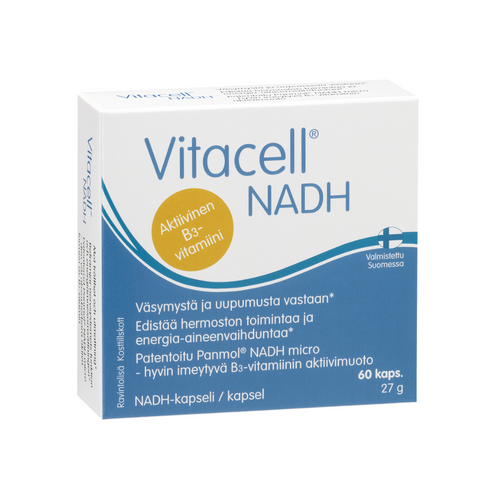 Vitacell NADH B3 -vitamiini 60 kaps