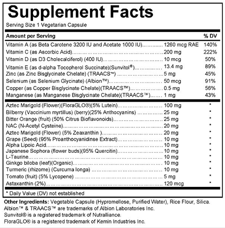 Eye Support - Select Balance Products