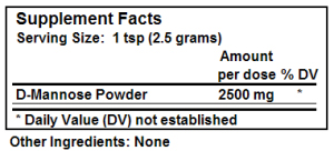 UTI Support - Supplement Facts