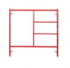 5x5.1 Double Ladder Scaffold Frame Red – LF55.1