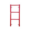 2-foot by 6-foot heavy-duty concrete shoring frame with red powder coat finish and 10,000 lb load capacity.