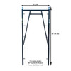 3' x 6'8" Snap-On Walk-Thru Scaffold Set | SOWT368-S10