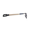 Angled view of MARSHALLTOWN 14281 mortar hoe showing perforated blade design